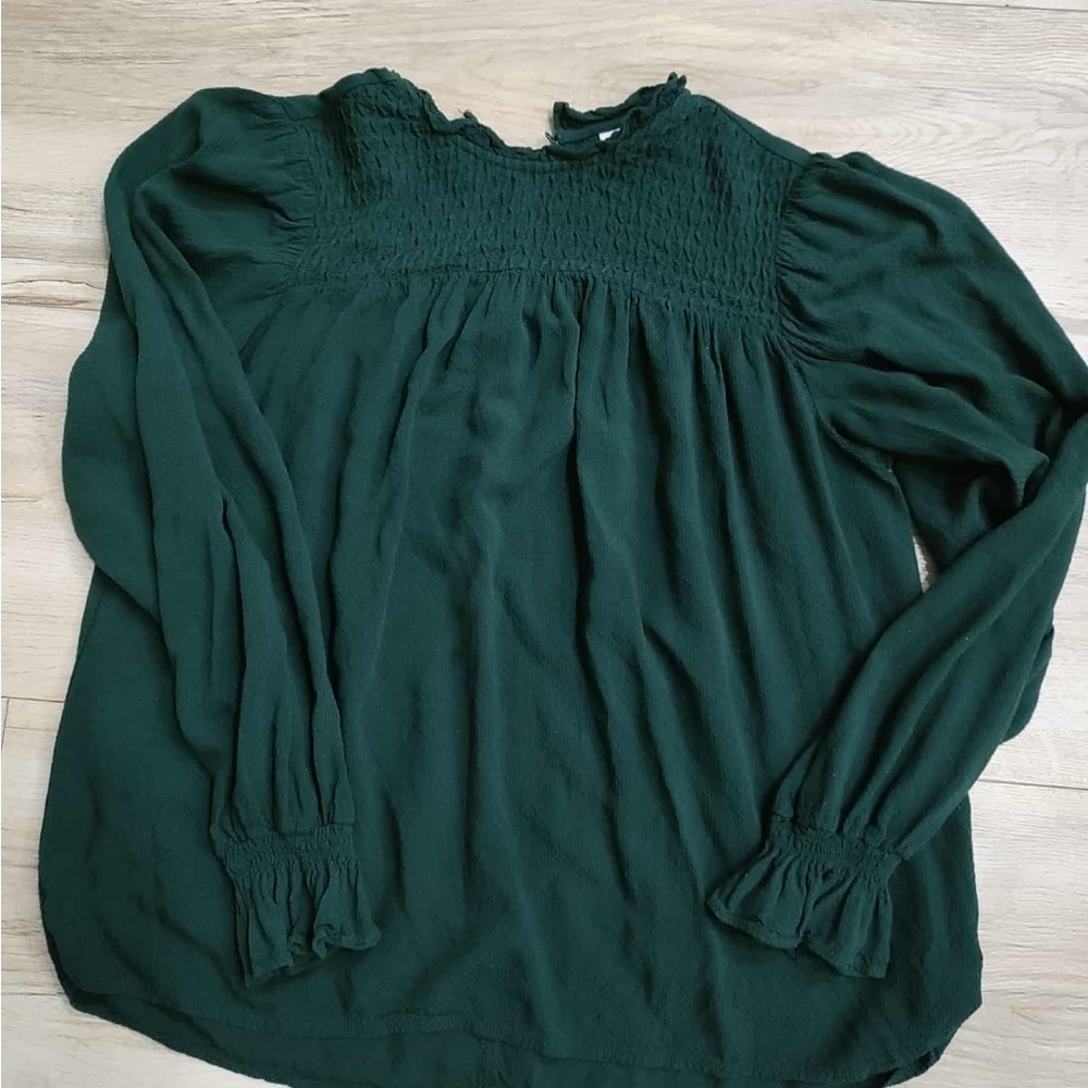 a new day‎ Dark Green Blouse